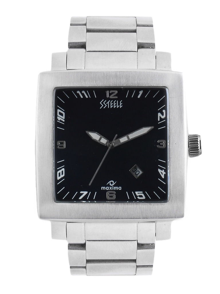 Maxima Men Black Dial Analog Watch - Sleek and Modern Design