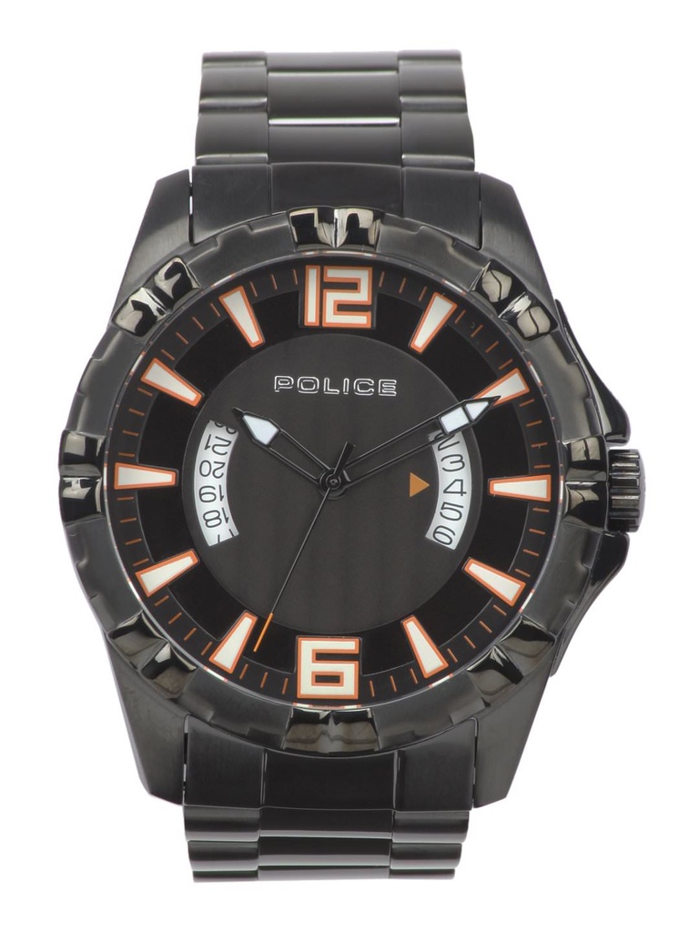 Police Men Black Dial Watch PL12889JVSB