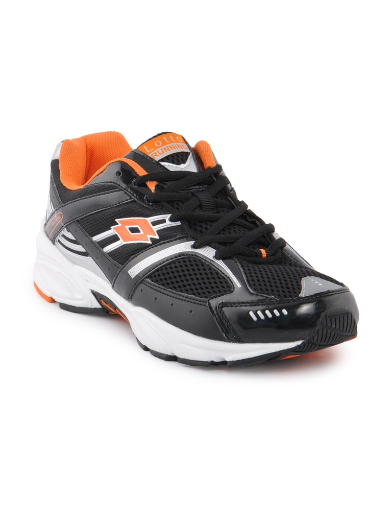 Lotto Men Atlantica Black Sports Shoes - Lightweight Performance