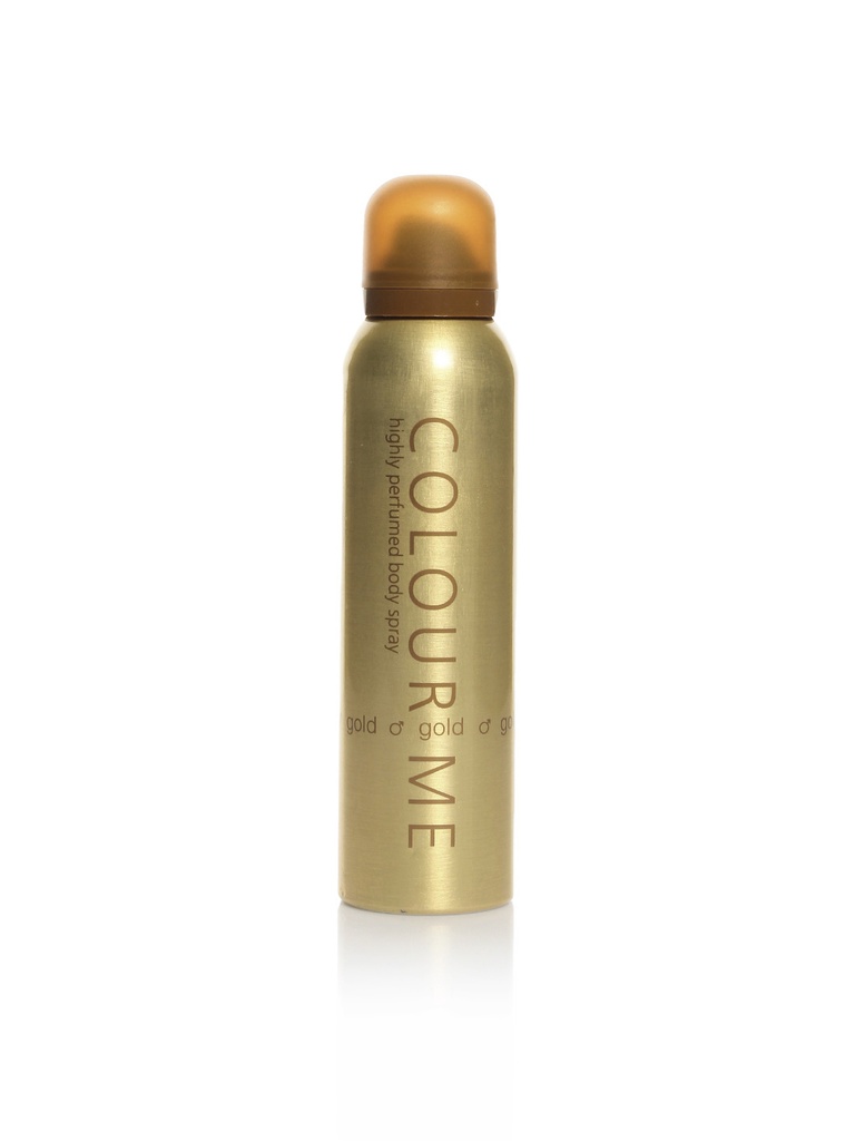 Colour Me Men Gold Deodorant - Long-Lasting Freshness