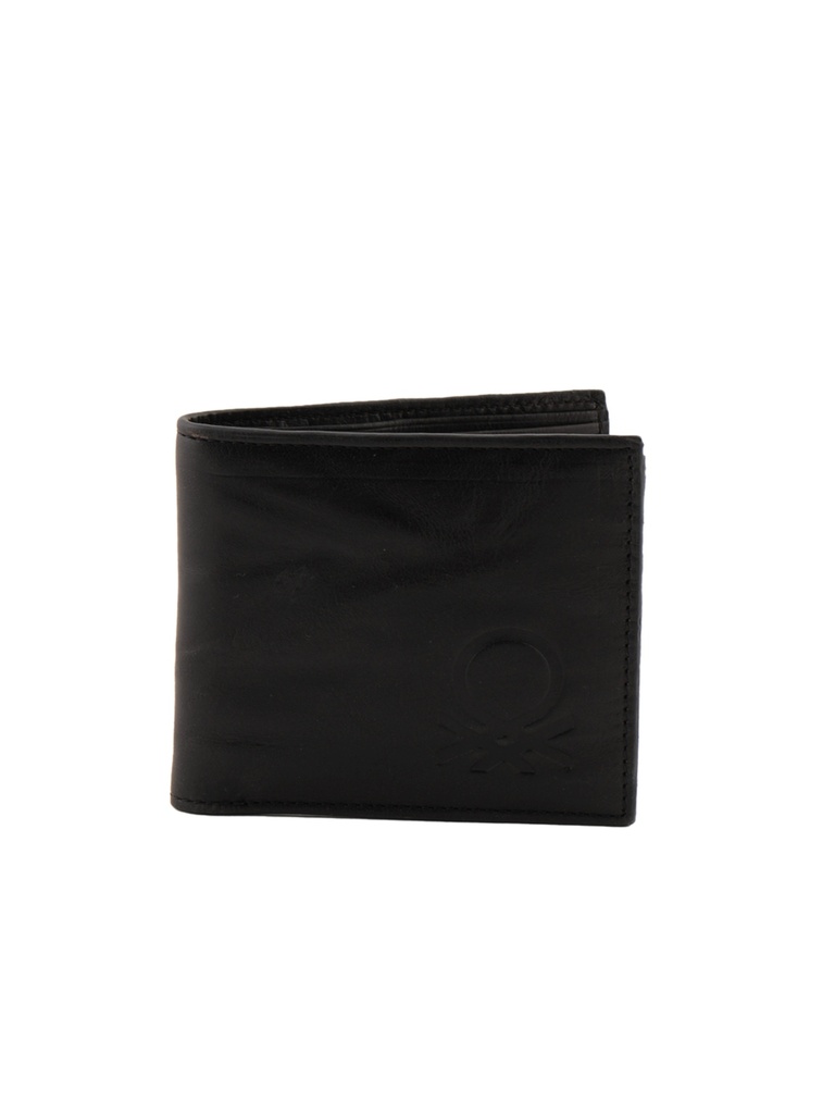 United Colors of Benetton Men Solid Black Wallets