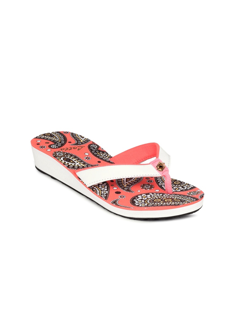 Lotto Women's Coral Elegant Flip Flops - Stylish Beachwear