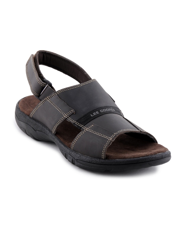 Comfortable Brown Casual Sandals for Men by Lee Cooper - Ideal for Summer