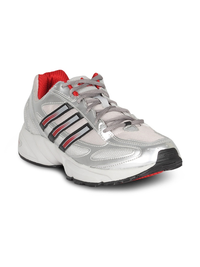 Adidas Men's Lowell White Silver Running Shoes - Lightweight Comfort