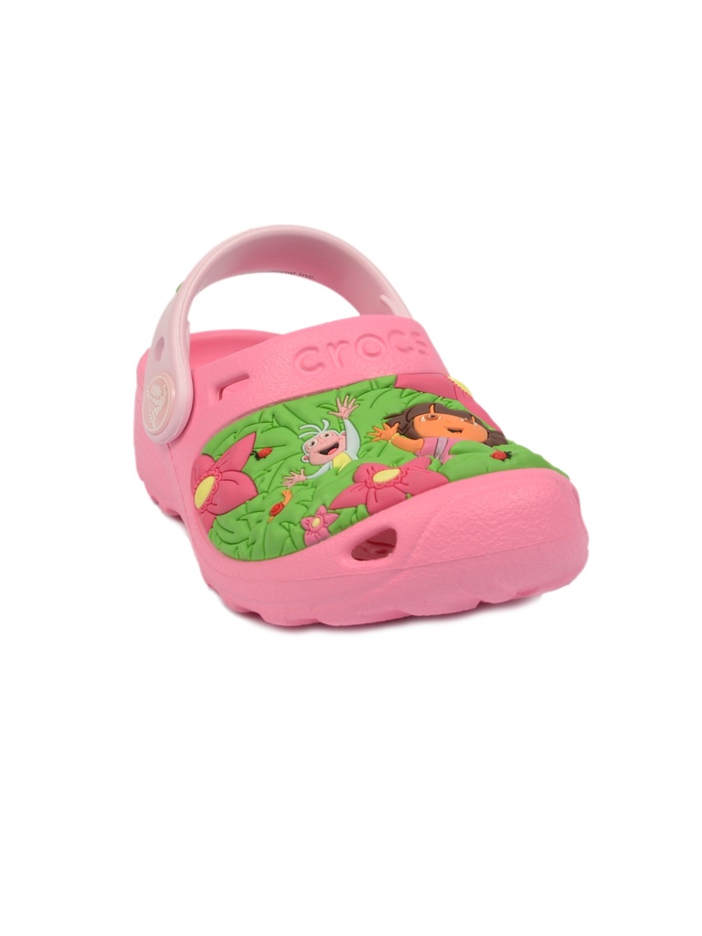 Crocs Dora Pink Sandals - Lightweight and Fun for Kids