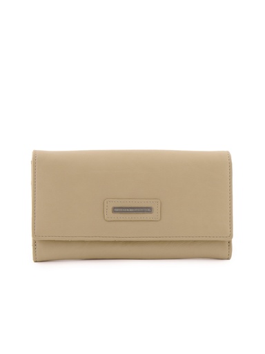 [KG-14856] United Colors of Benetton Women Solid Beige Wallets