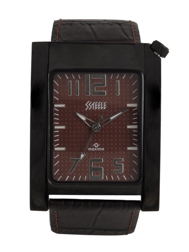 [KG-45869] Maxima Men Brown Dial Watch
