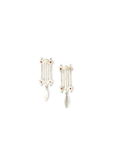 [KG-35322] Fabindia Women Anusuya Silver Earrings