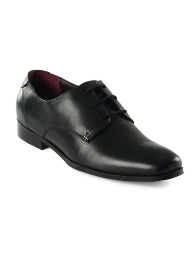 [KG-23247] Arrow Men Premium Black Formal Shoes - Comfort Meets Class