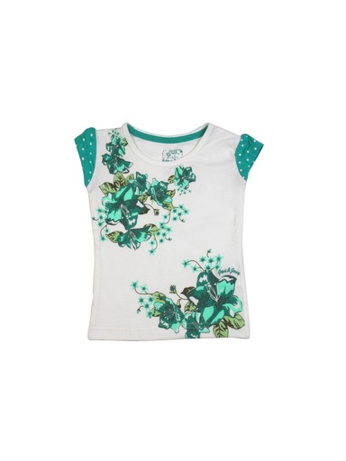 [KG-42419] Gini and Jony Girls Knit White Top