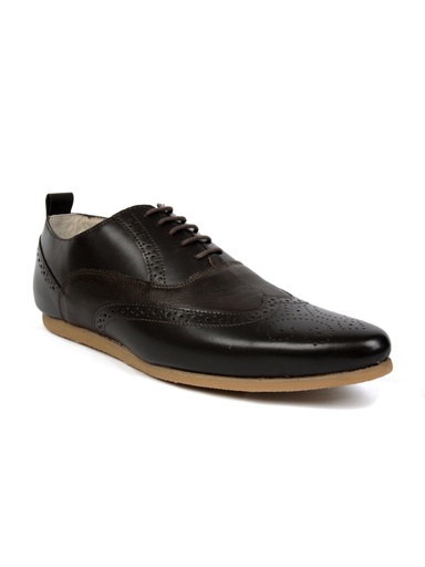 [KG-10633] Carlton London Men Formal Brown Formal Shoes