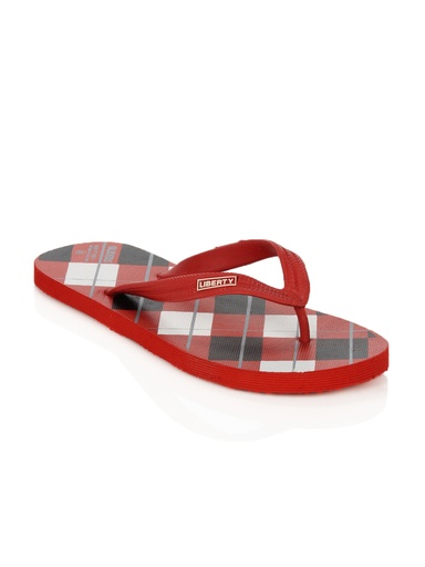 [KG-35574] Gliders Men Esquire Red Flip Flops