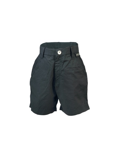[KG-13284] Gini and Jony Kids Boys Solid Black Shorts