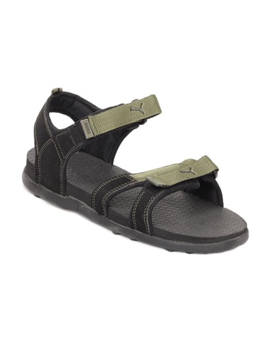 [KG-43958] Puma Men Olive Techno Ind Sandals - Lightweight and Durable
