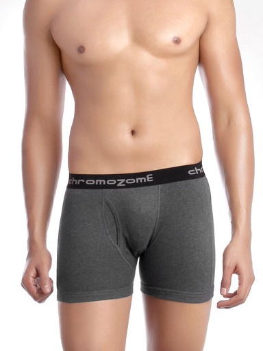 [KG-50573] Chromozome Men Charcoal Trunk Trunks