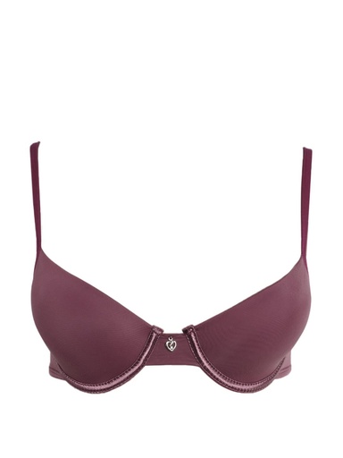 [KG-30496] Fiona Women's Purple Lace Bra - Soft and Supportive Design