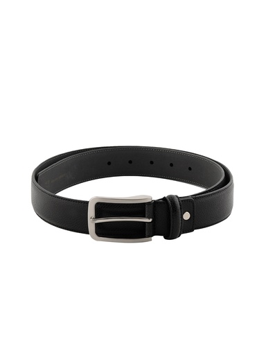 [KG-18839] Sleek Black Formal Belt for Men by Peter England