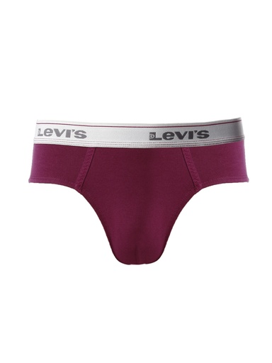 [KG-17871] Comfortable Maroon Boxer Briefs for Men by Levis - Everyday Essentials