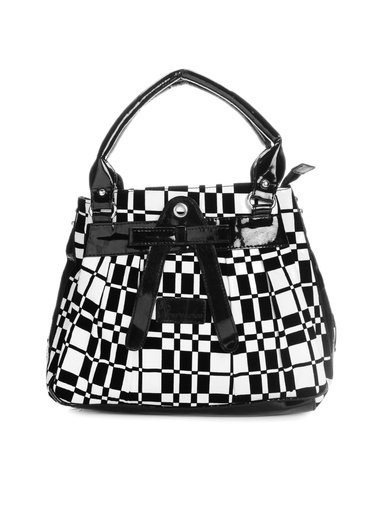[KG-35913] Peperone Women Black &amp; White Handbag