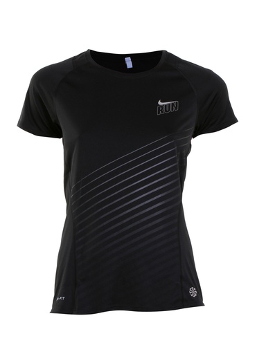 [KG-2288] Nike Women's Black Slim Fit T-shirt - Soft Cotton Comfort