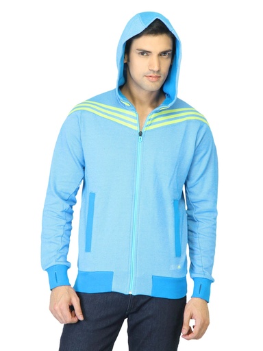 [KG-23876] ADIDAS Men Blue Sweatshirt